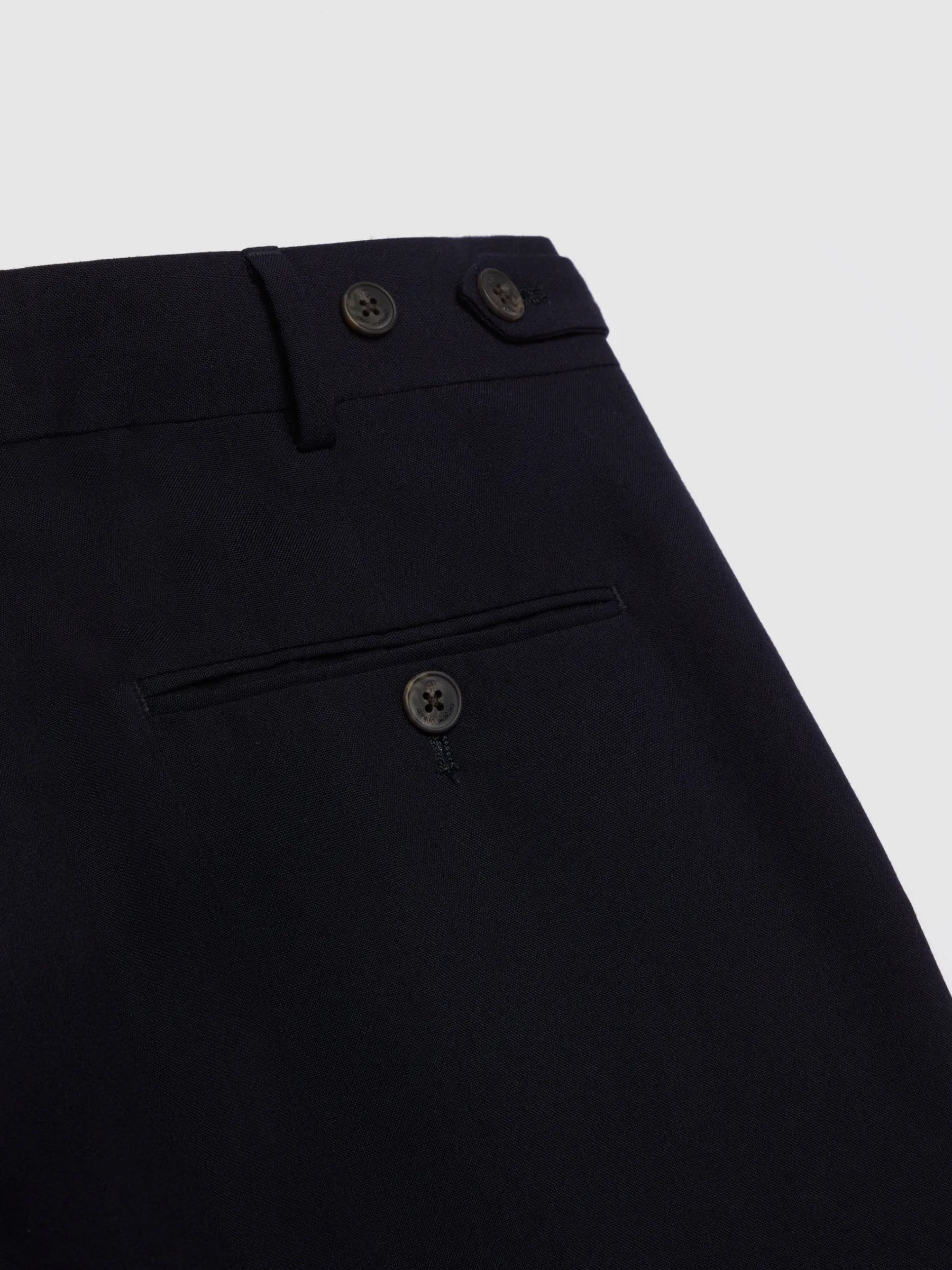 Trajes|Trajes<Alvaro Moreno PANTALON CAPO PLAIN Azul Marino