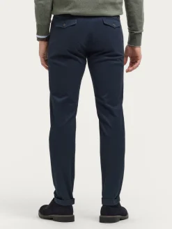 Chino<Alvaro Moreno PANTALON CARROT Azul Marino