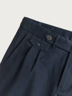 Chino<Alvaro Moreno PANTALON CARROT Azul Marino