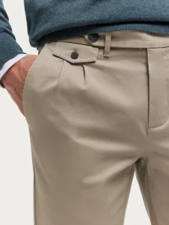 Chino<Alvaro Moreno PANTALON CARROT Beige
