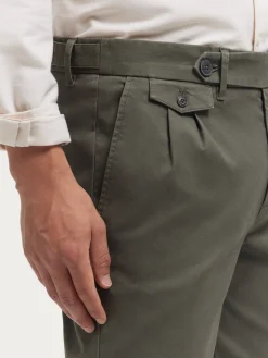 Chino<Alvaro Moreno PANTALON CARROT Verde