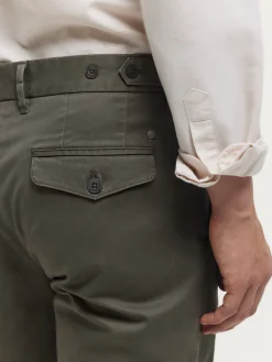 Chino<Alvaro Moreno PANTALON CARROT Verde