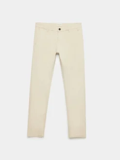 Chino<Alvaro Moreno PANTALON CHINO COMFORT Crudo