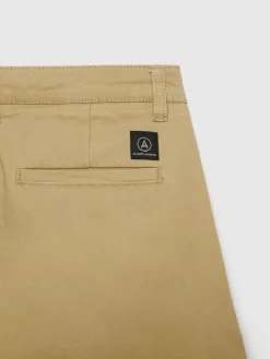 Chino<Alvaro Moreno PANTALON CHINO SLIM FIT Camel