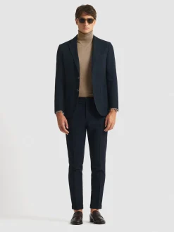 Trajes|Trajes<Alvaro Moreno PANTALON CLASSIC TWILL Azul Marino