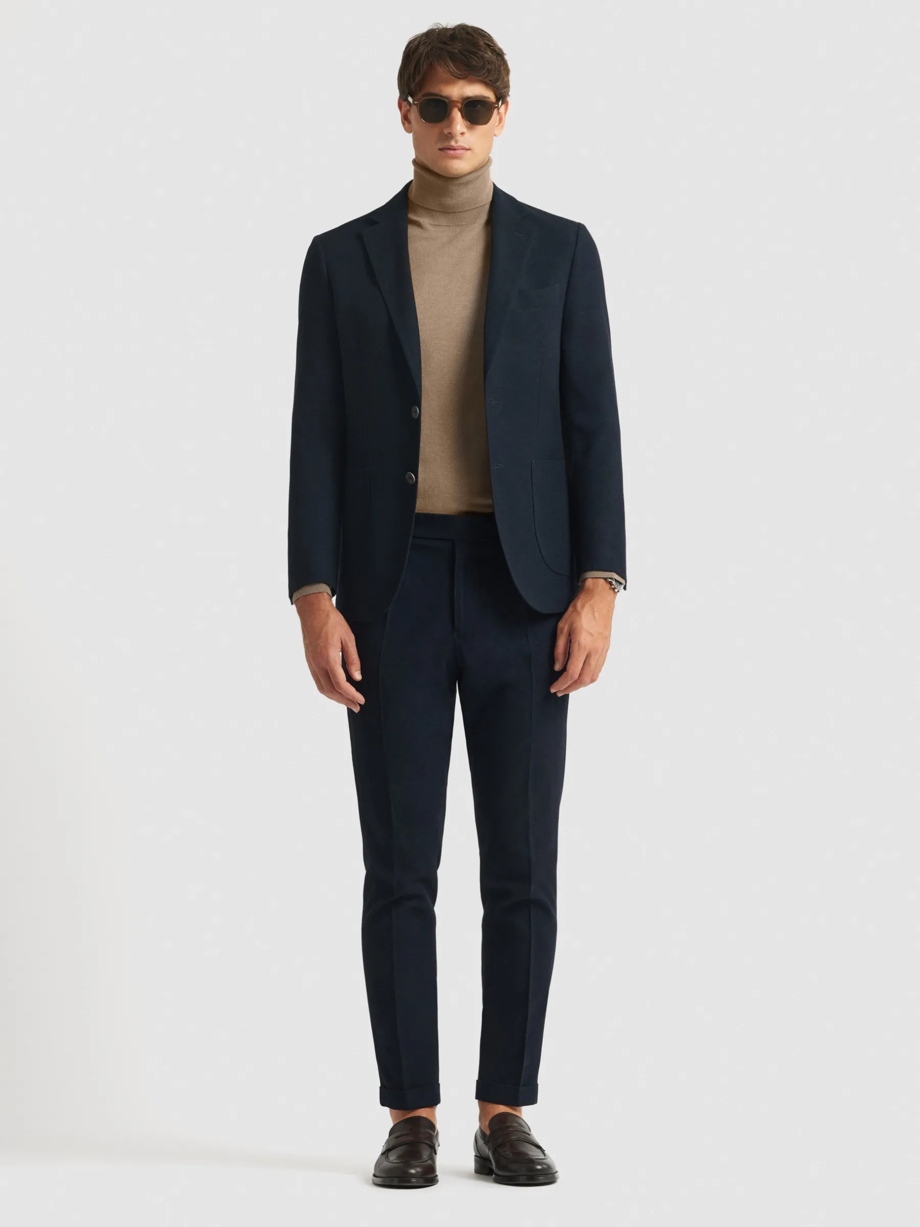 Trajes|Trajes<Alvaro Moreno PANTALON CLASSIC TWILL Azul Marino