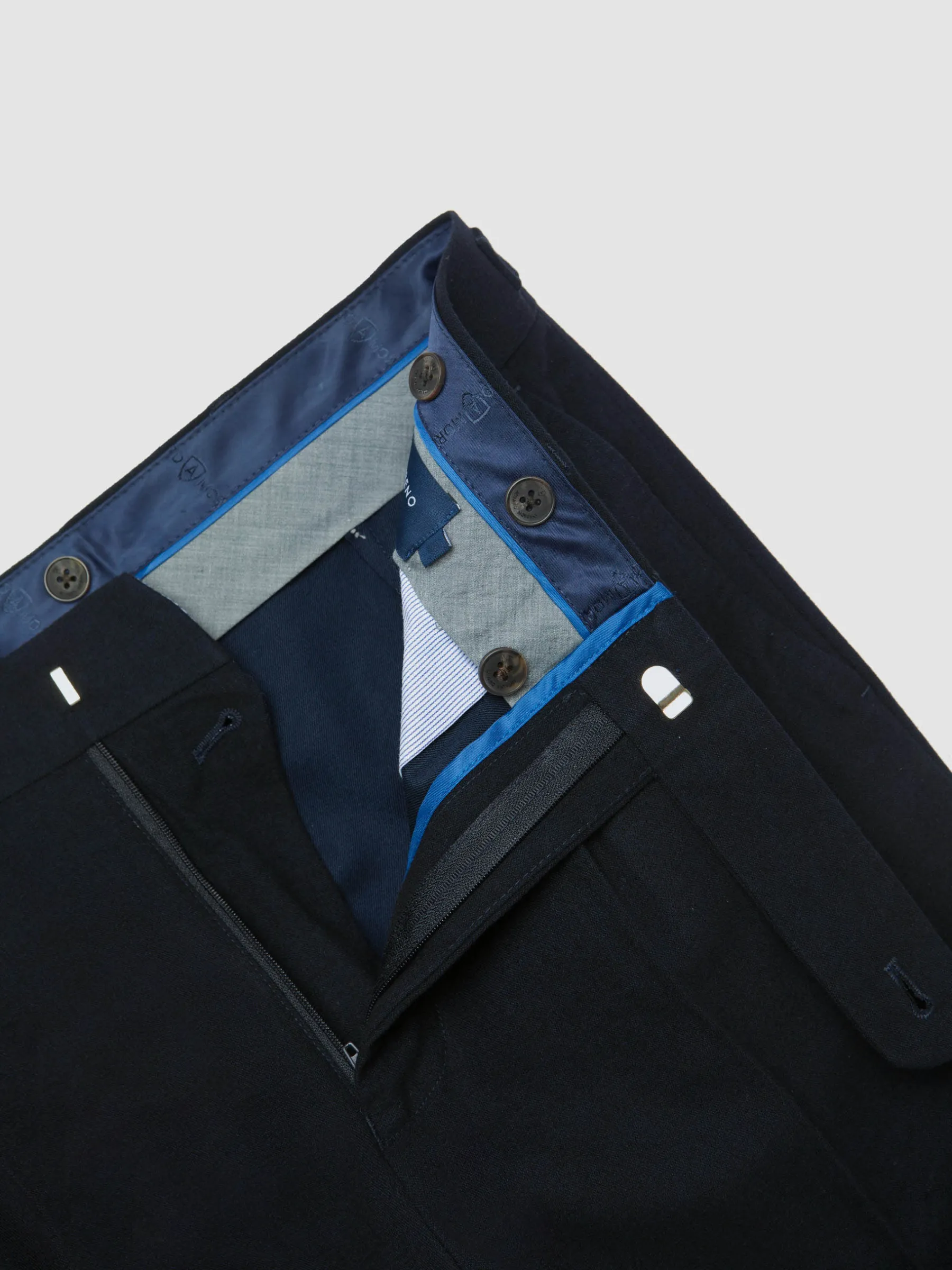 Trajes|Trajes<Alvaro Moreno PANTALON CLASSIC TWILL Azul Marino