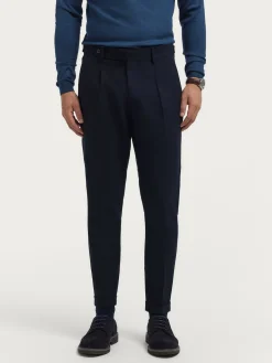 Vestir<Alvaro Moreno PANTALON CLASSIC TWILL Azul Marino