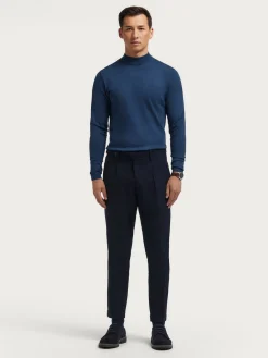 Vestir<Alvaro Moreno PANTALON CLASSIC TWILL Azul Marino