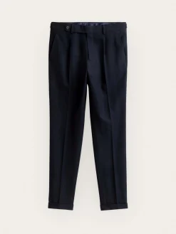 Vestir<Alvaro Moreno PANTALON CLASSIC TWILL Azul Marino