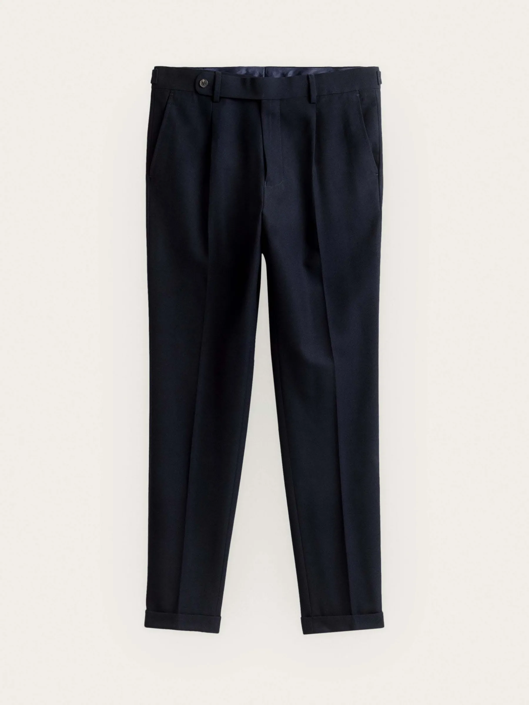 Vestir<Alvaro Moreno PANTALON CLASSIC TWILL Azul Marino