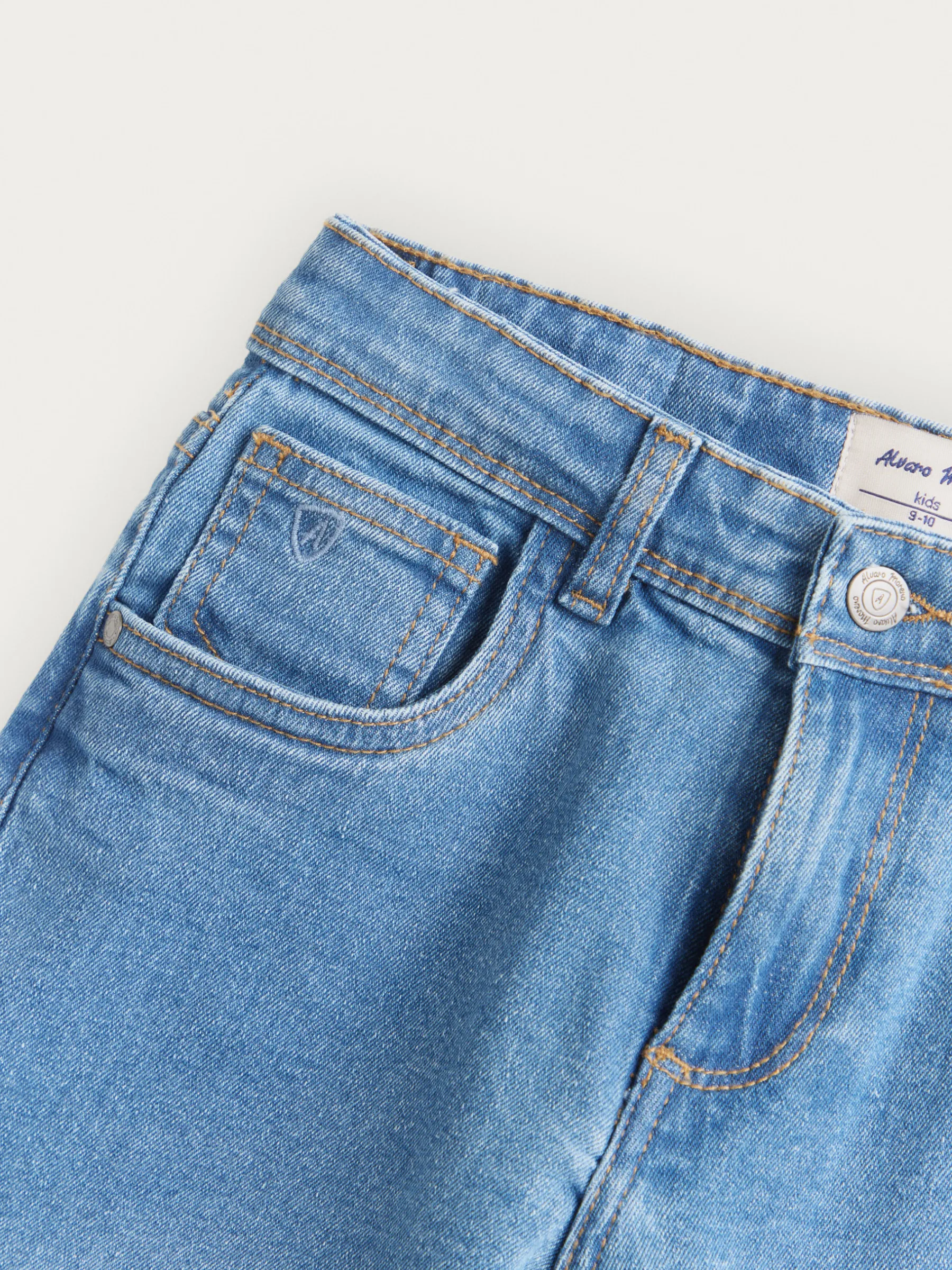 Pantalones<Alvaro Moreno PANTALON DENIM KIDS Azul