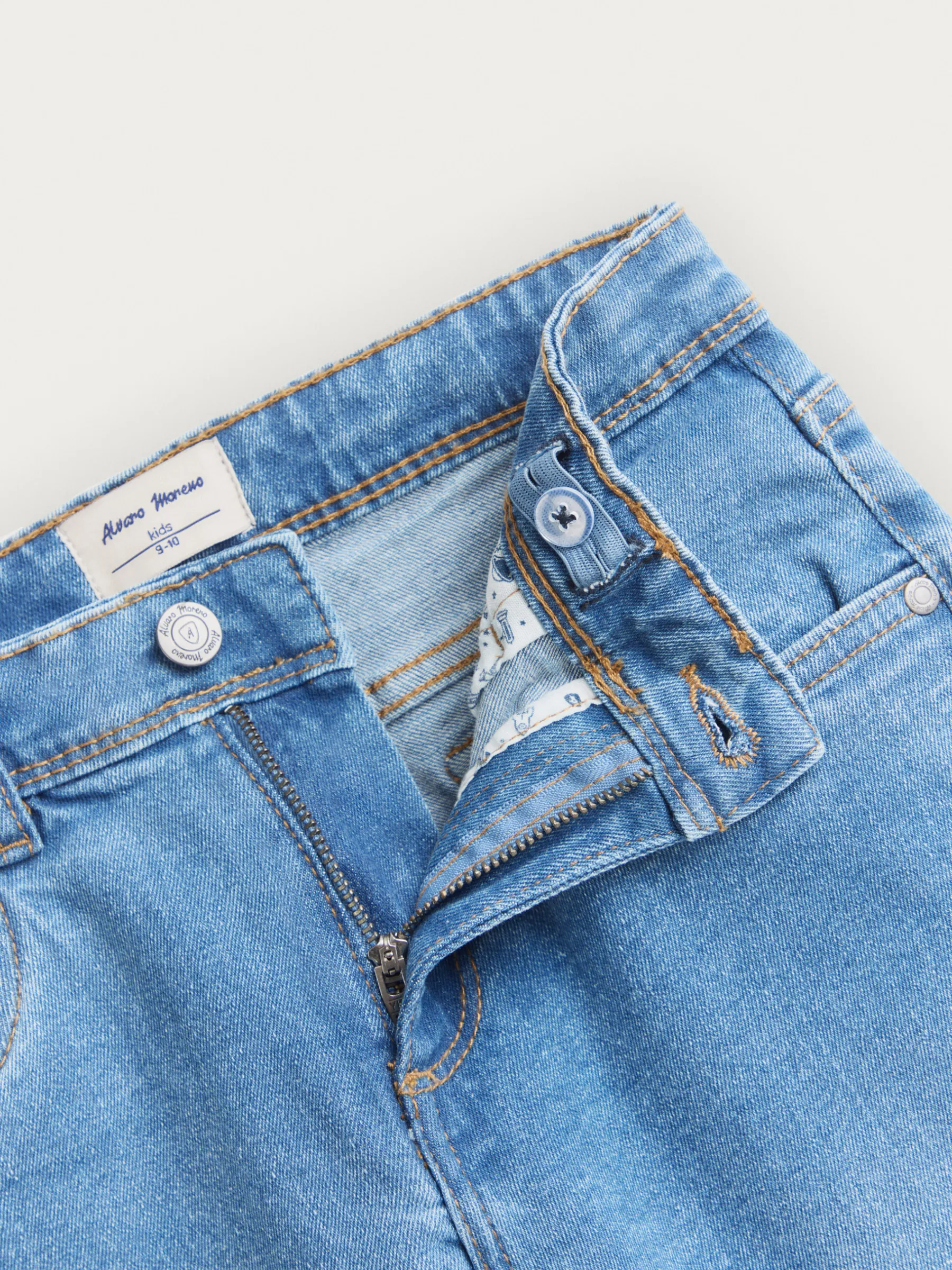 Pantalones<Alvaro Moreno PANTALON DENIM KIDS Azul