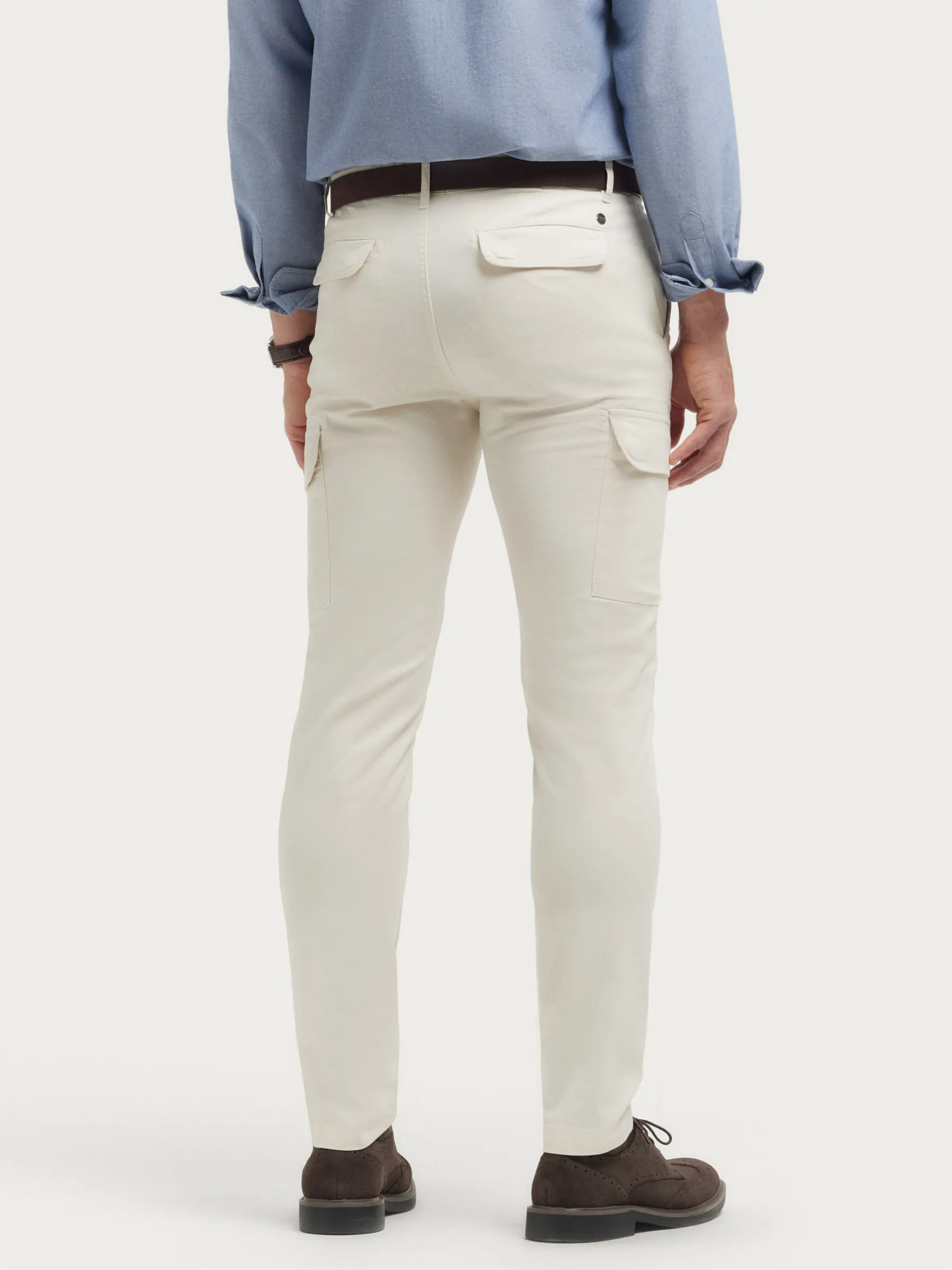 Cargo<Alvaro Moreno PANTALON DESERT Crudo