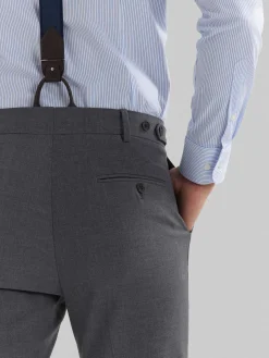 Trajes|Trajes<Alvaro Moreno PANTALON DUOMO CRUZADO Gris