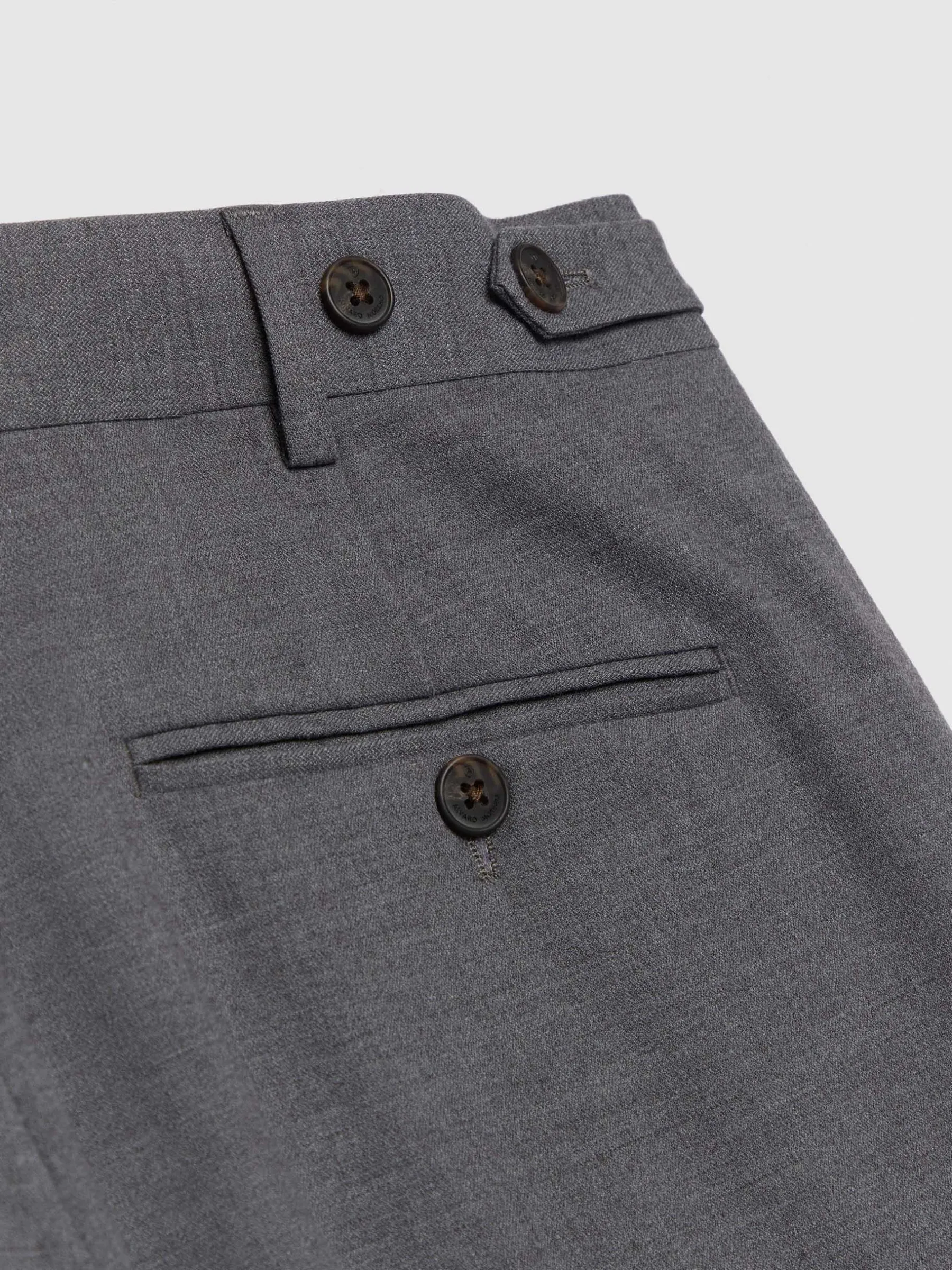 Trajes|Trajes<Alvaro Moreno PANTALON DUOMO CRUZADO Gris