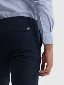 Chino<Alvaro Moreno PANTALON ELVIS Azul Marino