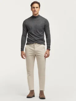 Chino<Alvaro Moreno PANTALON ELVIS Piedra