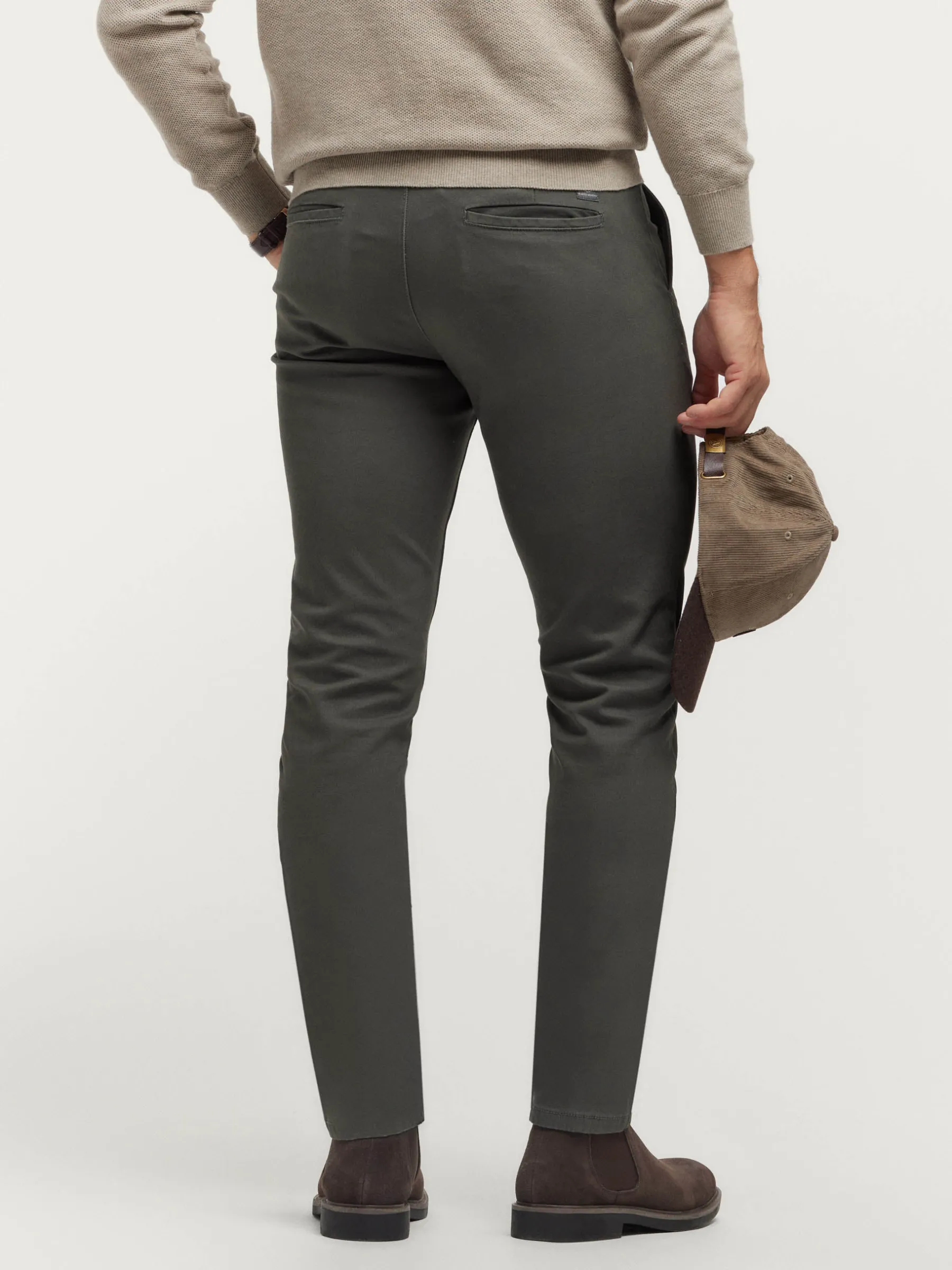 Chino<Alvaro Moreno PANTALON ELVIS Verde