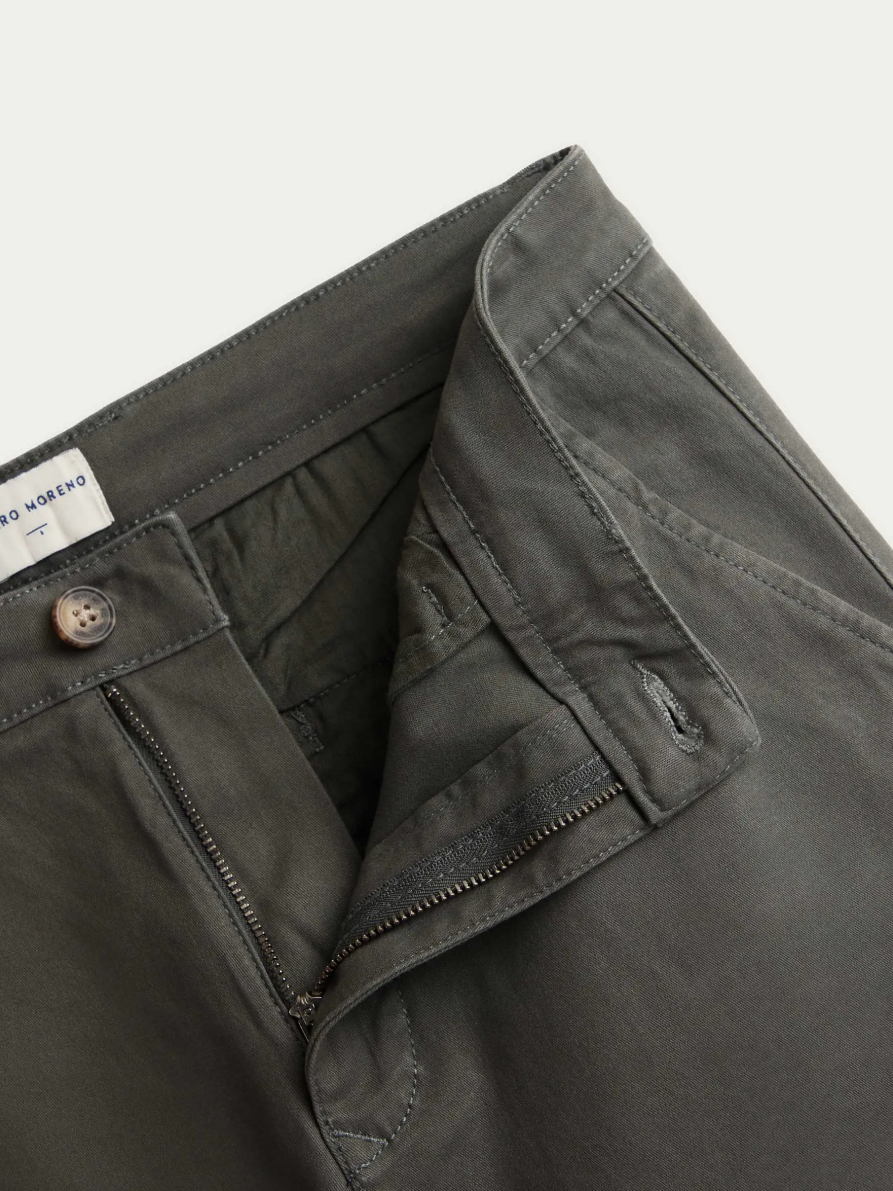 Chino<Alvaro Moreno PANTALON ELVIS Verde