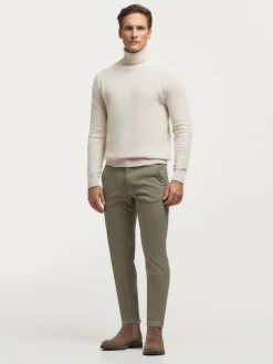 Chino<Alvaro Moreno PANTALON ELVIS Verde