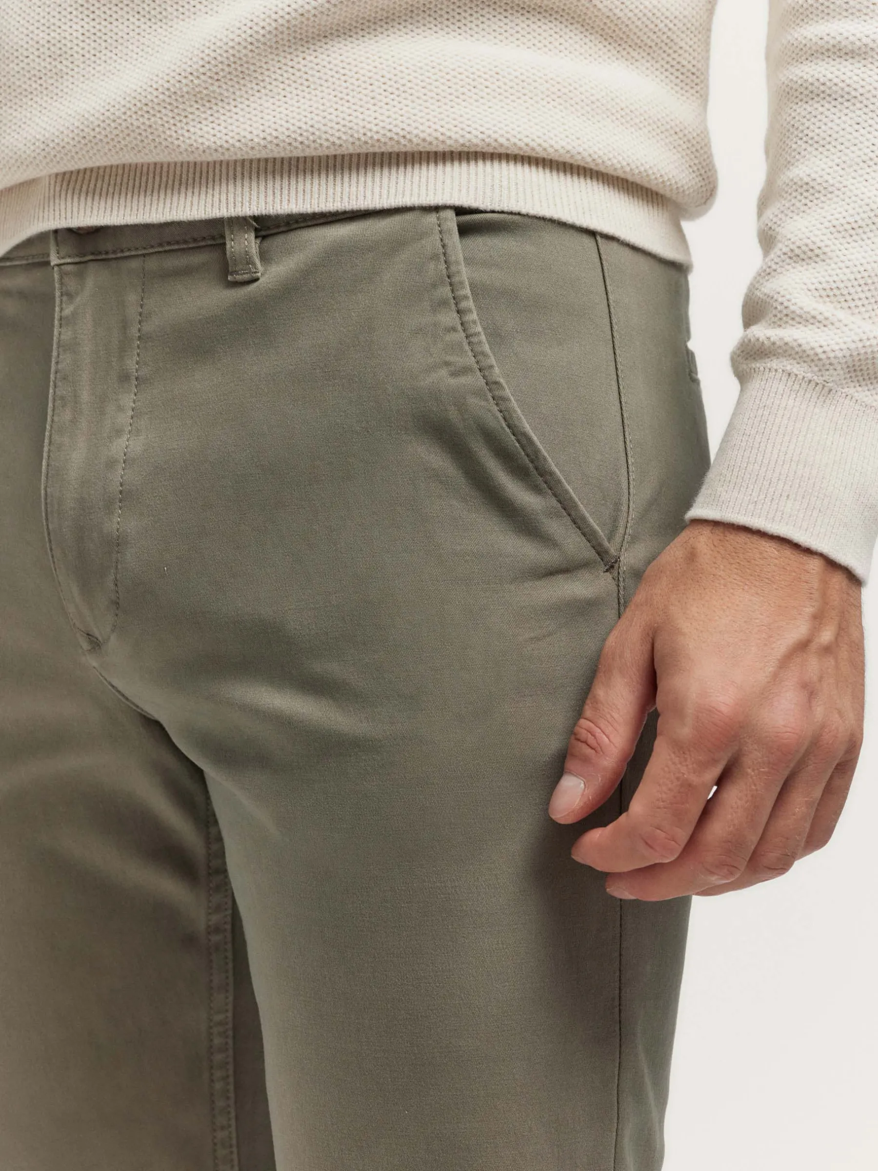 Chino<Alvaro Moreno PANTALON ELVIS Verde