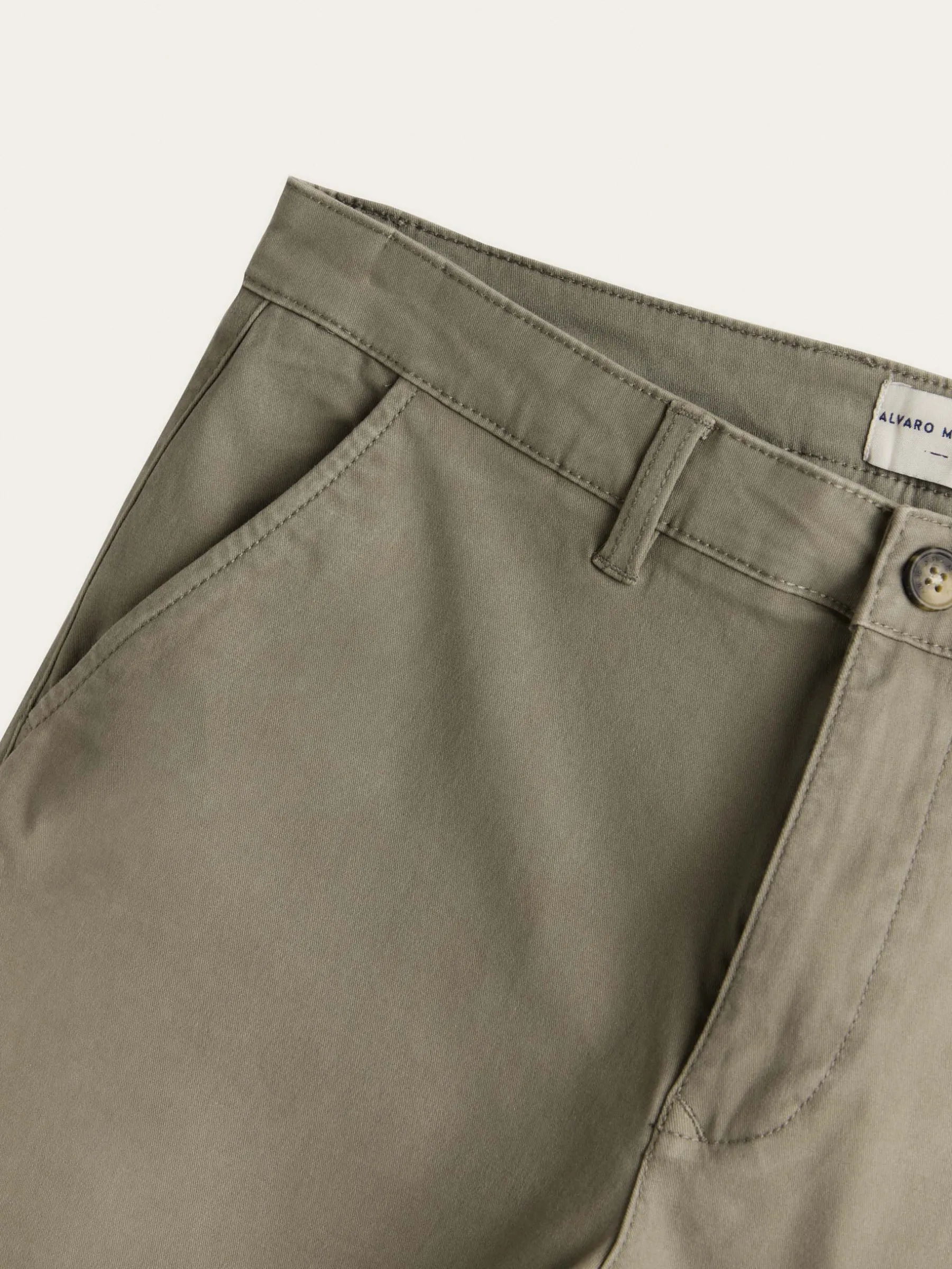 Chino<Alvaro Moreno PANTALON ELVIS Verde