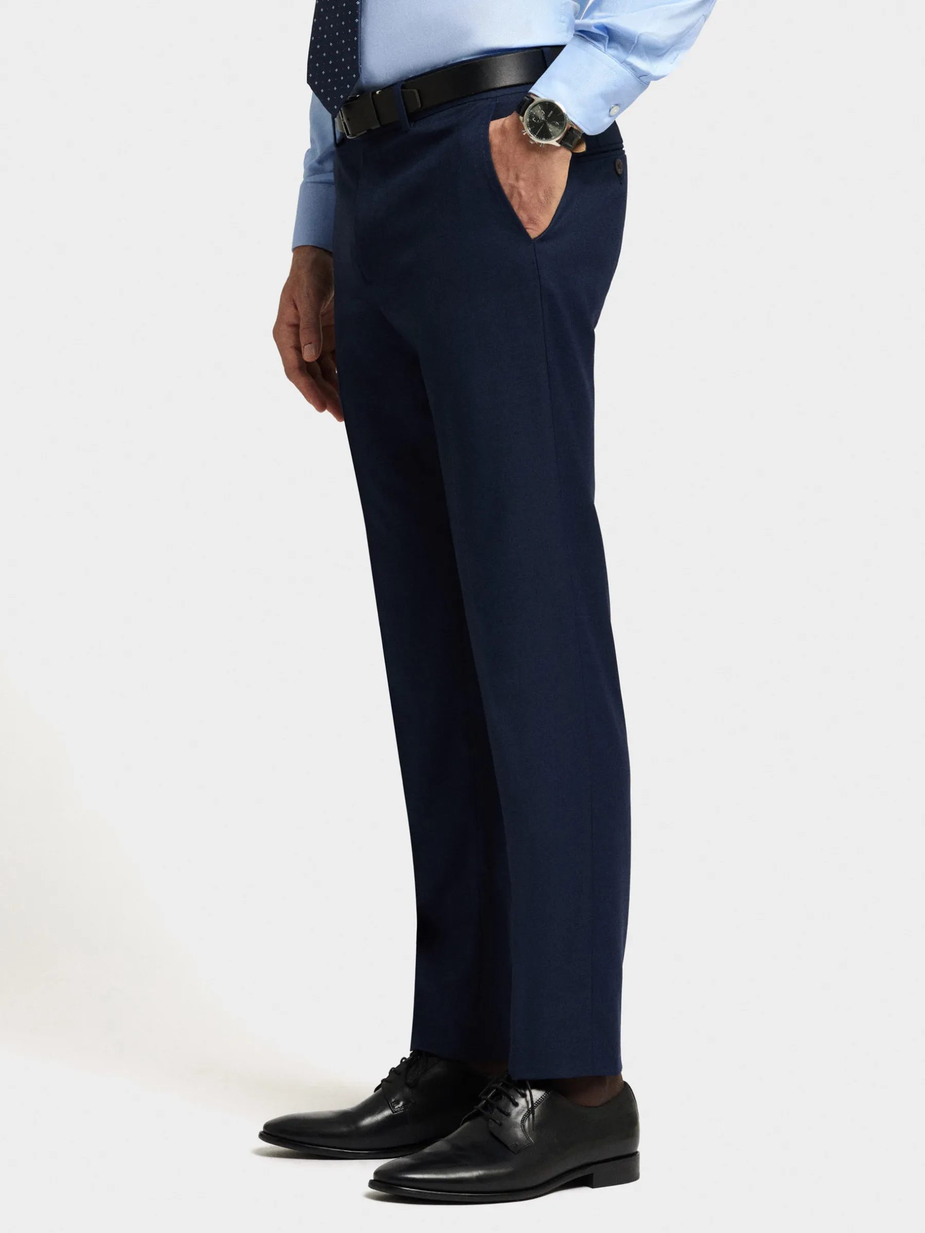 Trajes|Trajes<Alvaro Moreno PANTALON FIL A FIL Azul Marino