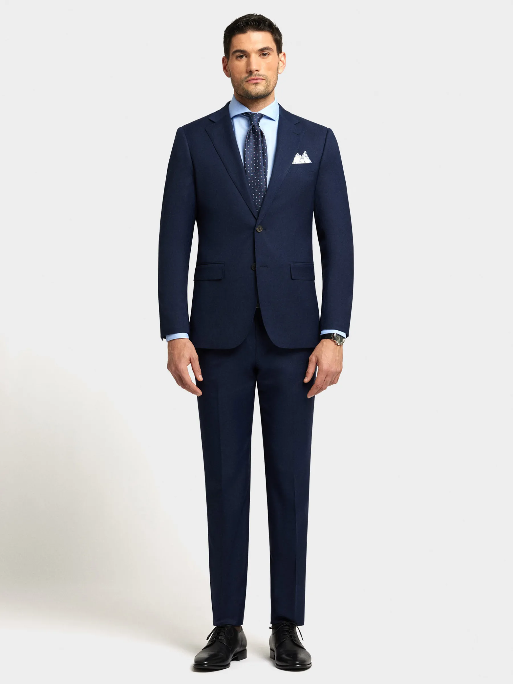 Trajes|Trajes<Alvaro Moreno PANTALON FIL A FIL Azul Marino