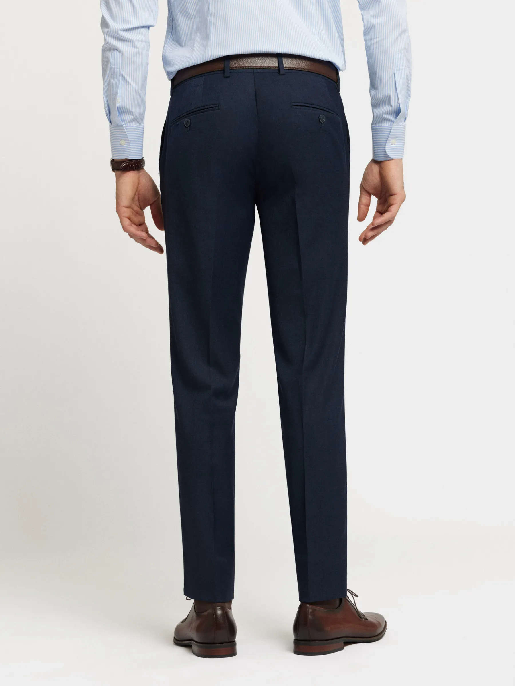 Trajes|Trajes<Alvaro Moreno PANTALON FIL A FIL Azul Marino