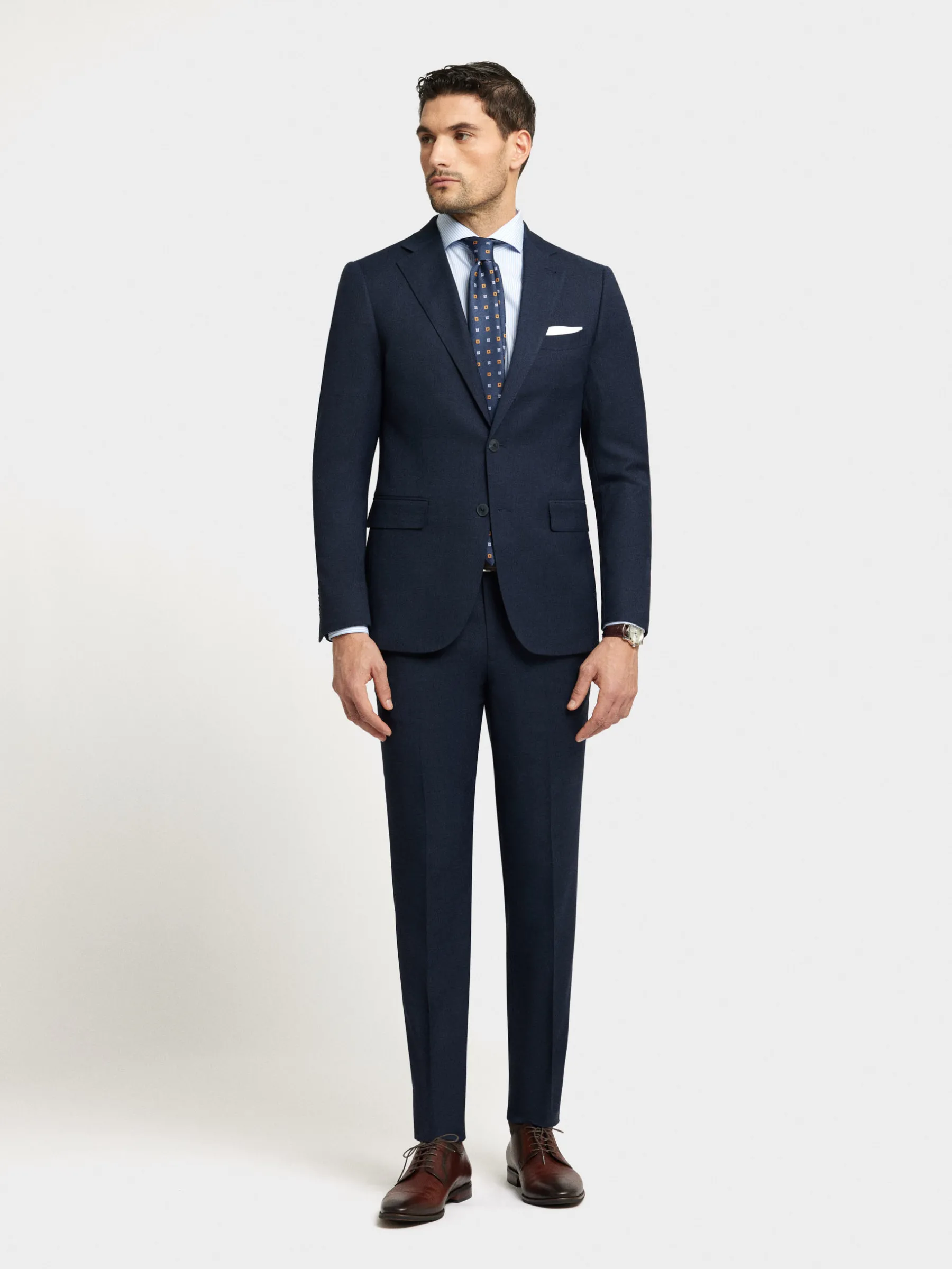 Trajes|Trajes<Alvaro Moreno PANTALON FIL A FIL Azul Marino