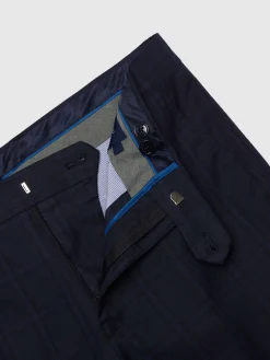 Trajes|Trajes<Alvaro Moreno PANTALON FINESTRA SLIM Azul Marino