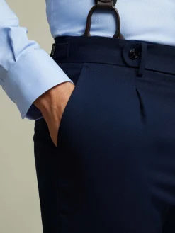 Trajes|Trajes<Alvaro Moreno PANTALON INFLUENCER Azul Marino