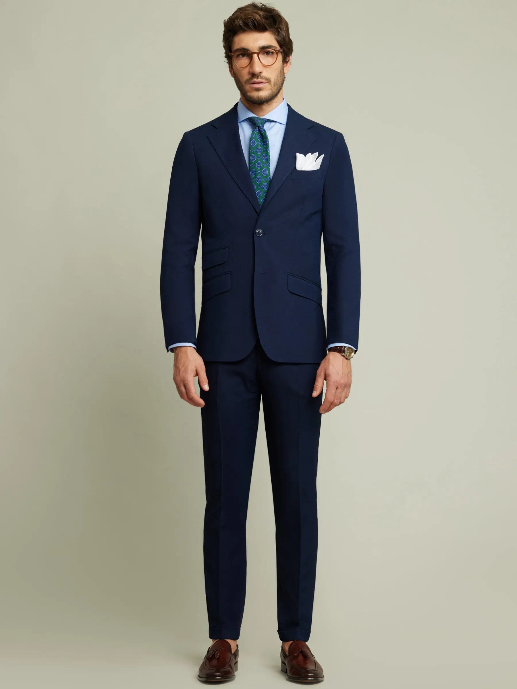 Trajes|Trajes<Alvaro Moreno PANTALON INFLUENCER Azul Marino