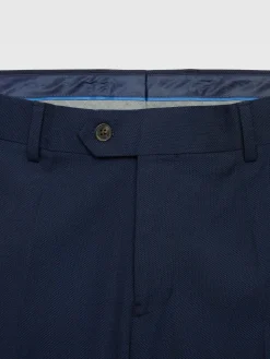 Trajes|Trajes<Alvaro Moreno PANTALON MICRO BIRD Azul Marino