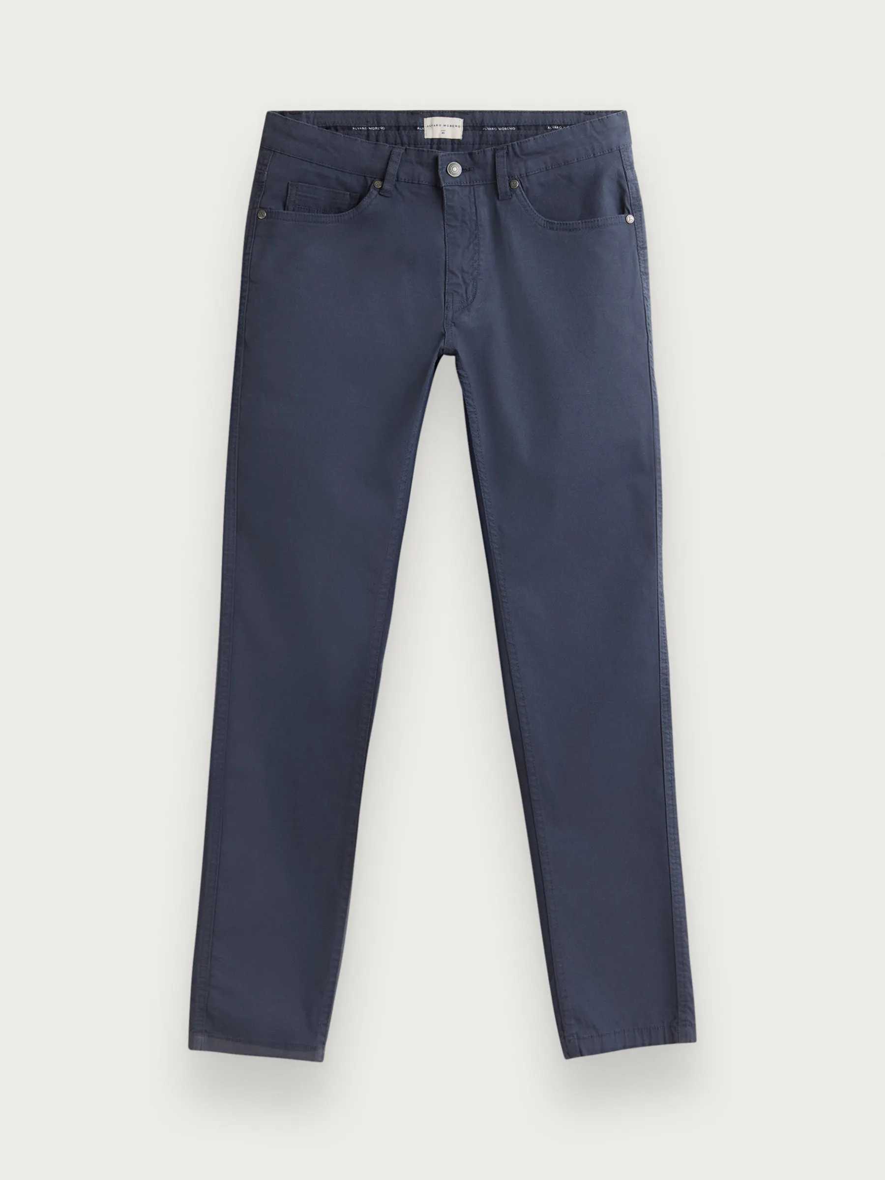 Casual<Alvaro Moreno PANTALON MICRO 5PKT Azul Marino