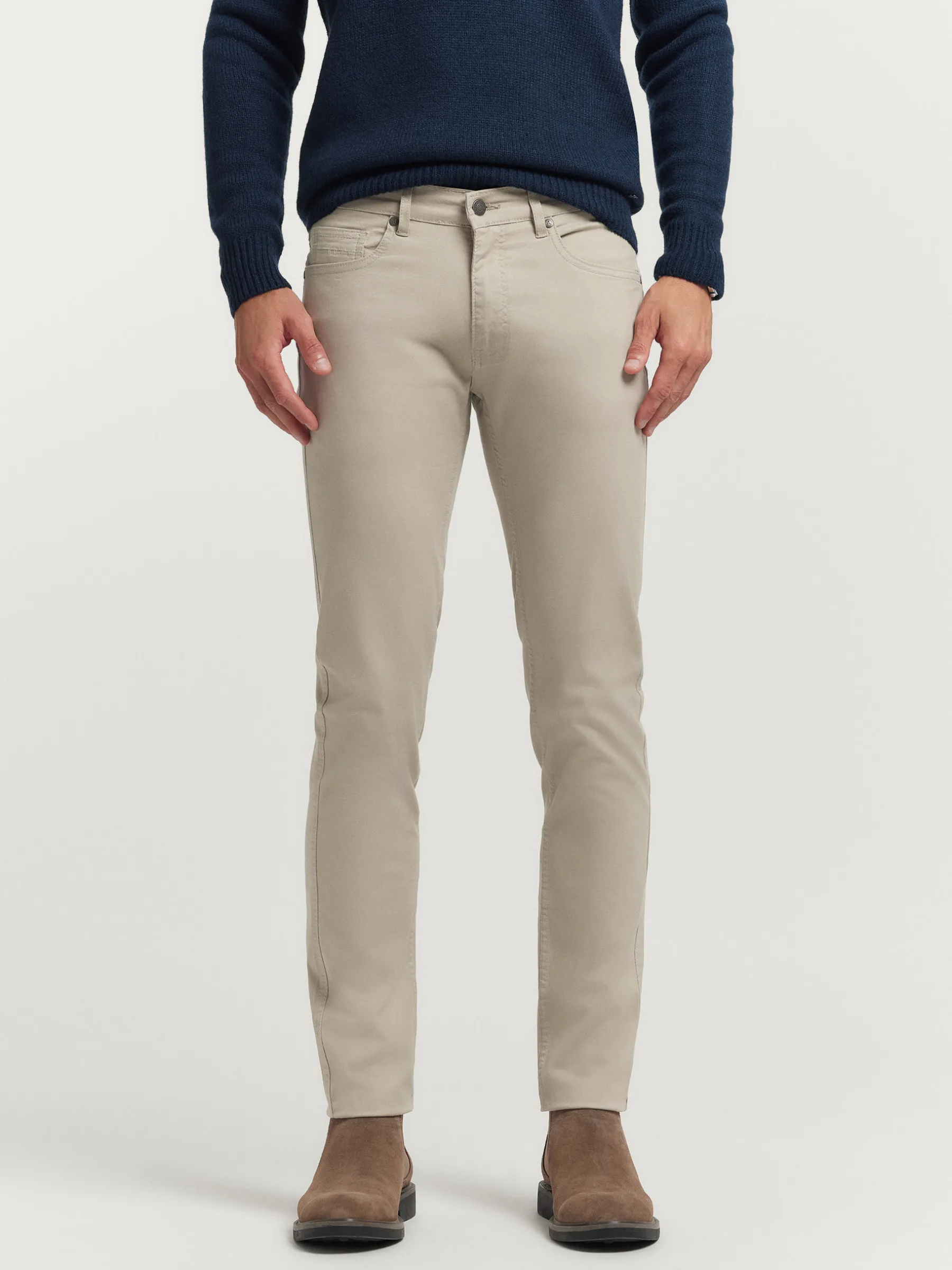 Casual<Alvaro Moreno PANTALON MICRO 5PKT Piedra