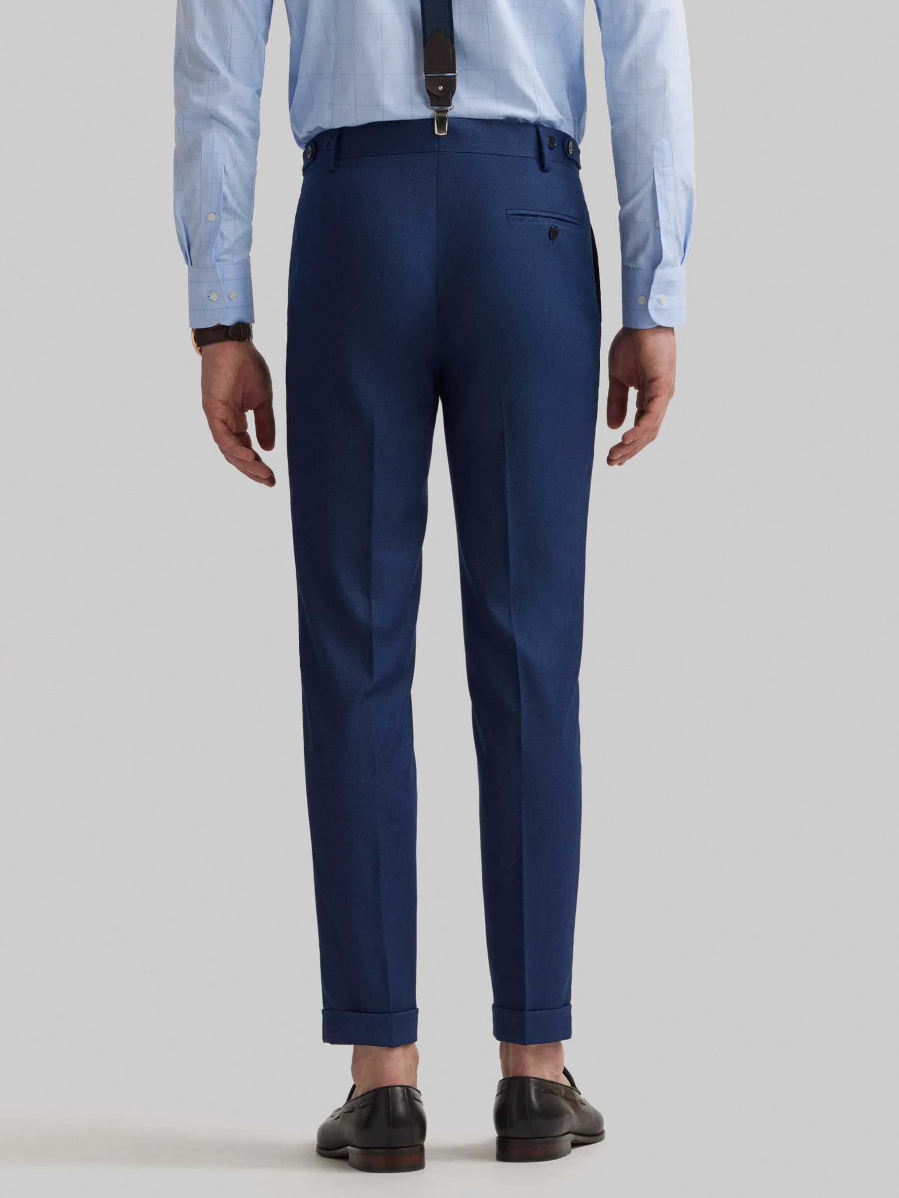 Trajes|Trajes<Alvaro Moreno PANTALON NAPOLI MICROBIRD Azul