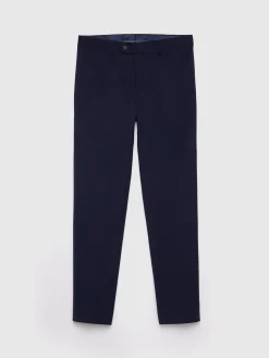 Trajes|Trajes<Alvaro Moreno PANTALON PLAIN SLIM Azul Marino