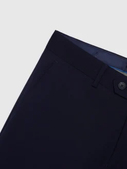 Trajes|Trajes<Alvaro Moreno PANTALON PLAIN SLIM Azul Marino