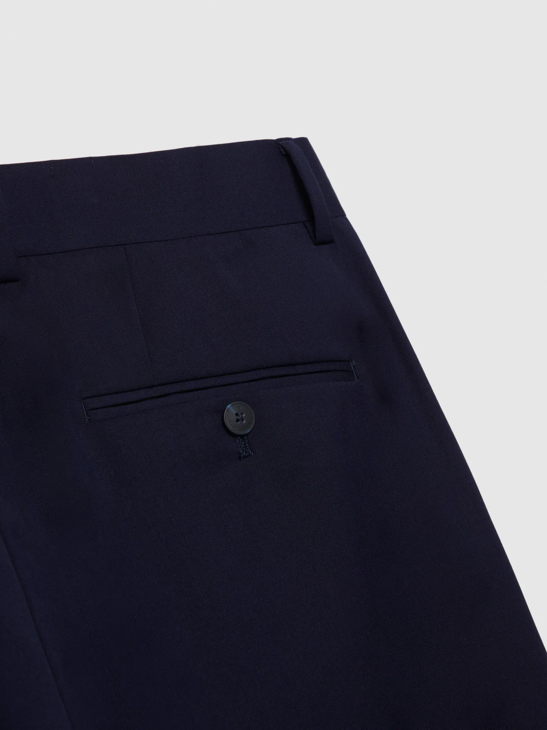 Trajes|Trajes<Alvaro Moreno PANTALON PLAIN SLIM Azul Marino