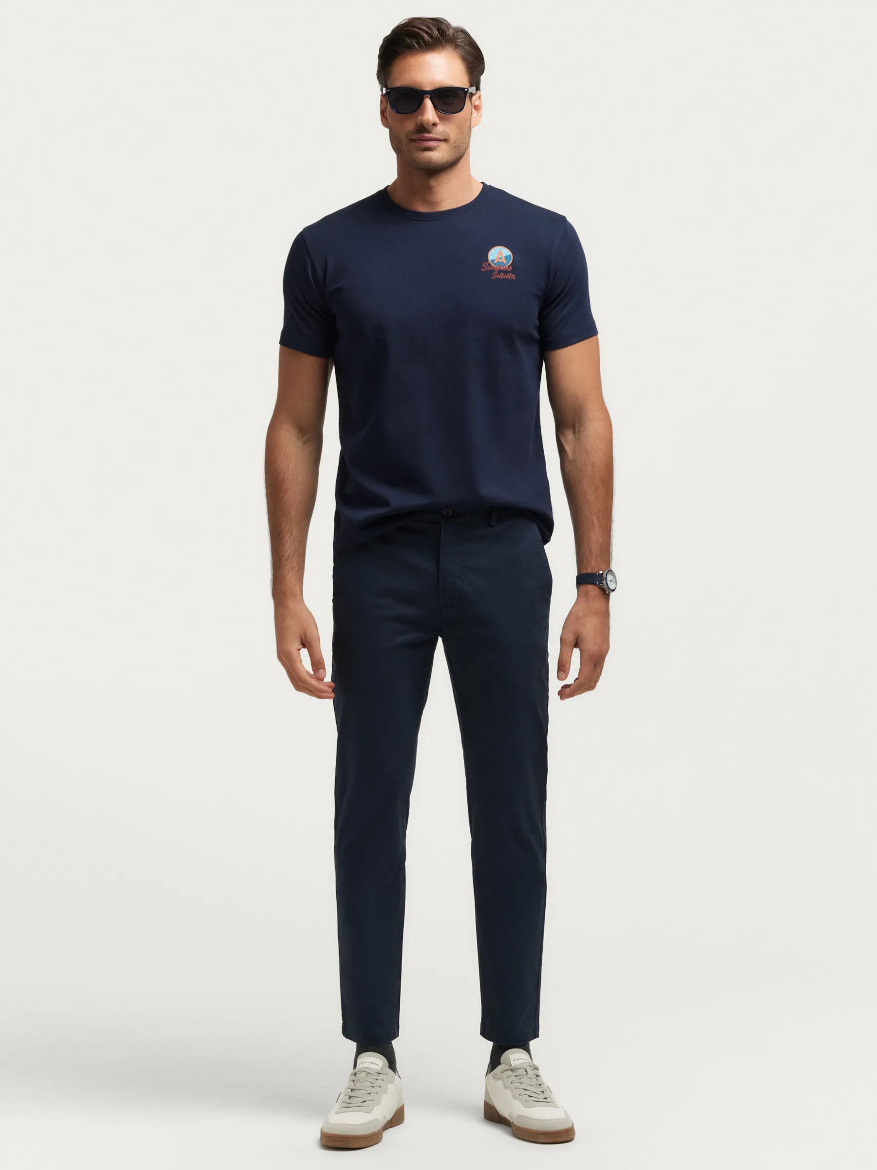 Chino<Alvaro Moreno PANTALON SLOT Azul