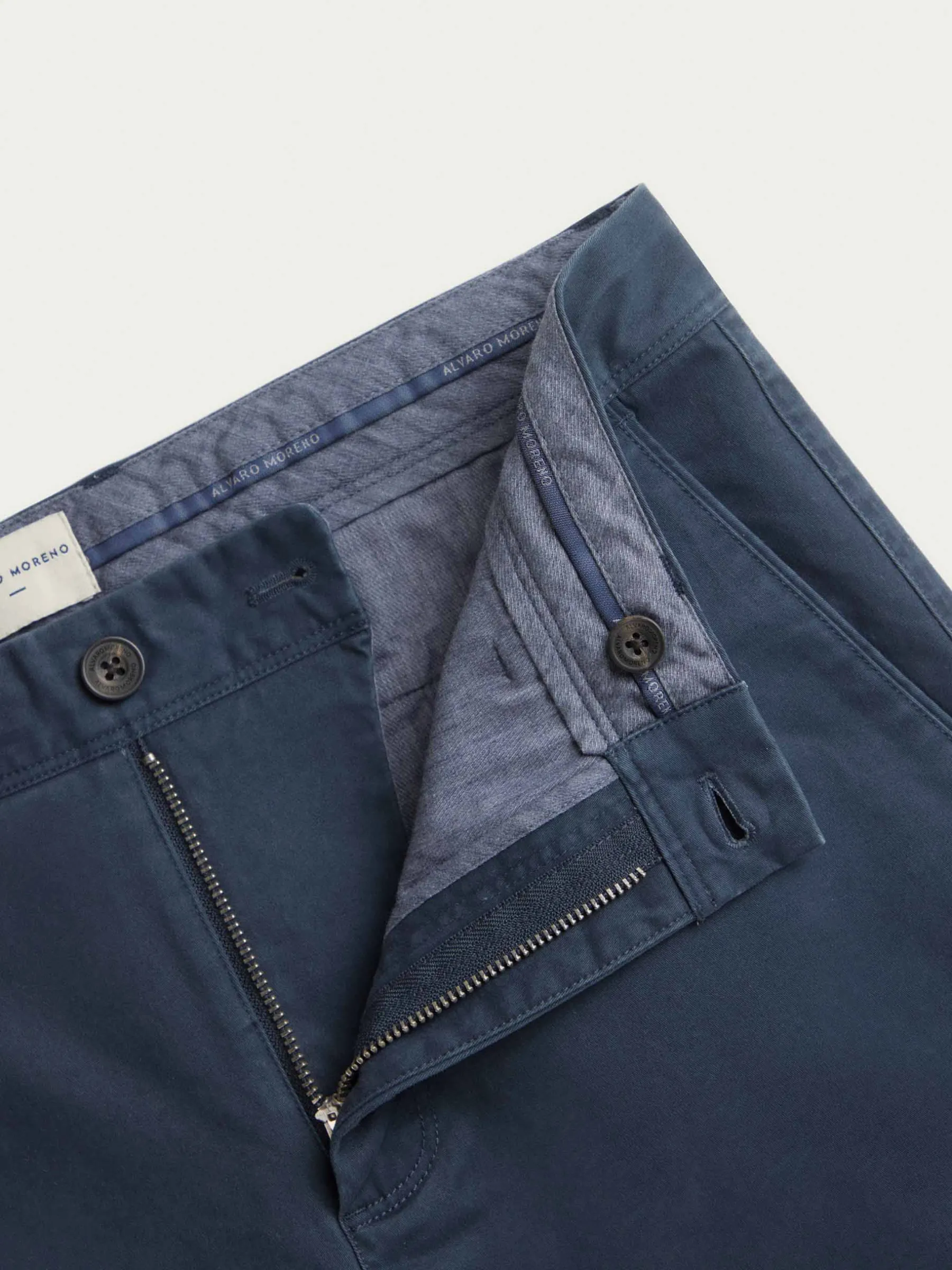 Chino<Alvaro Moreno PANTALON SLOT Azul