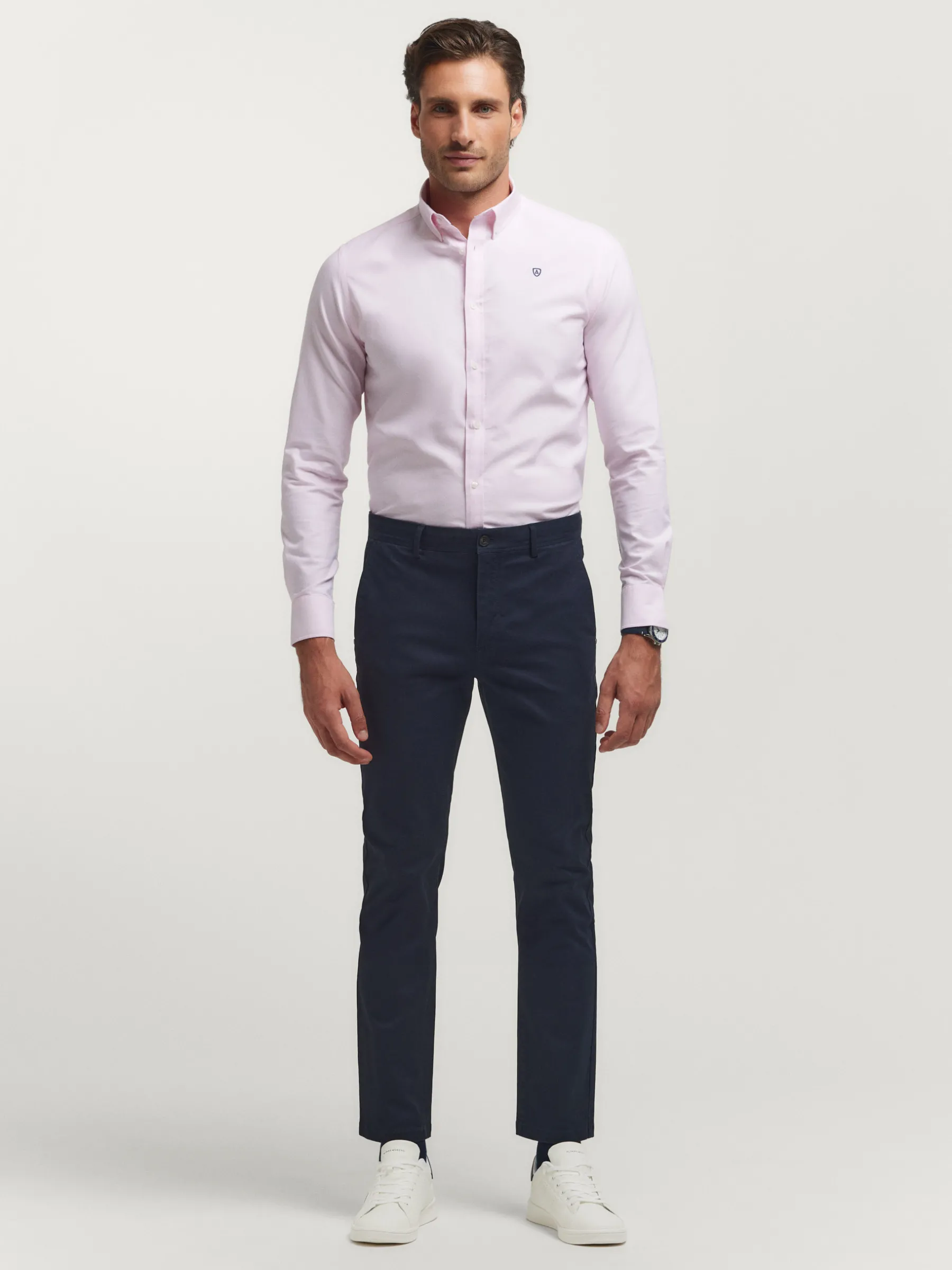 Chino<Alvaro Moreno PANTALON SLOT Azul Marino