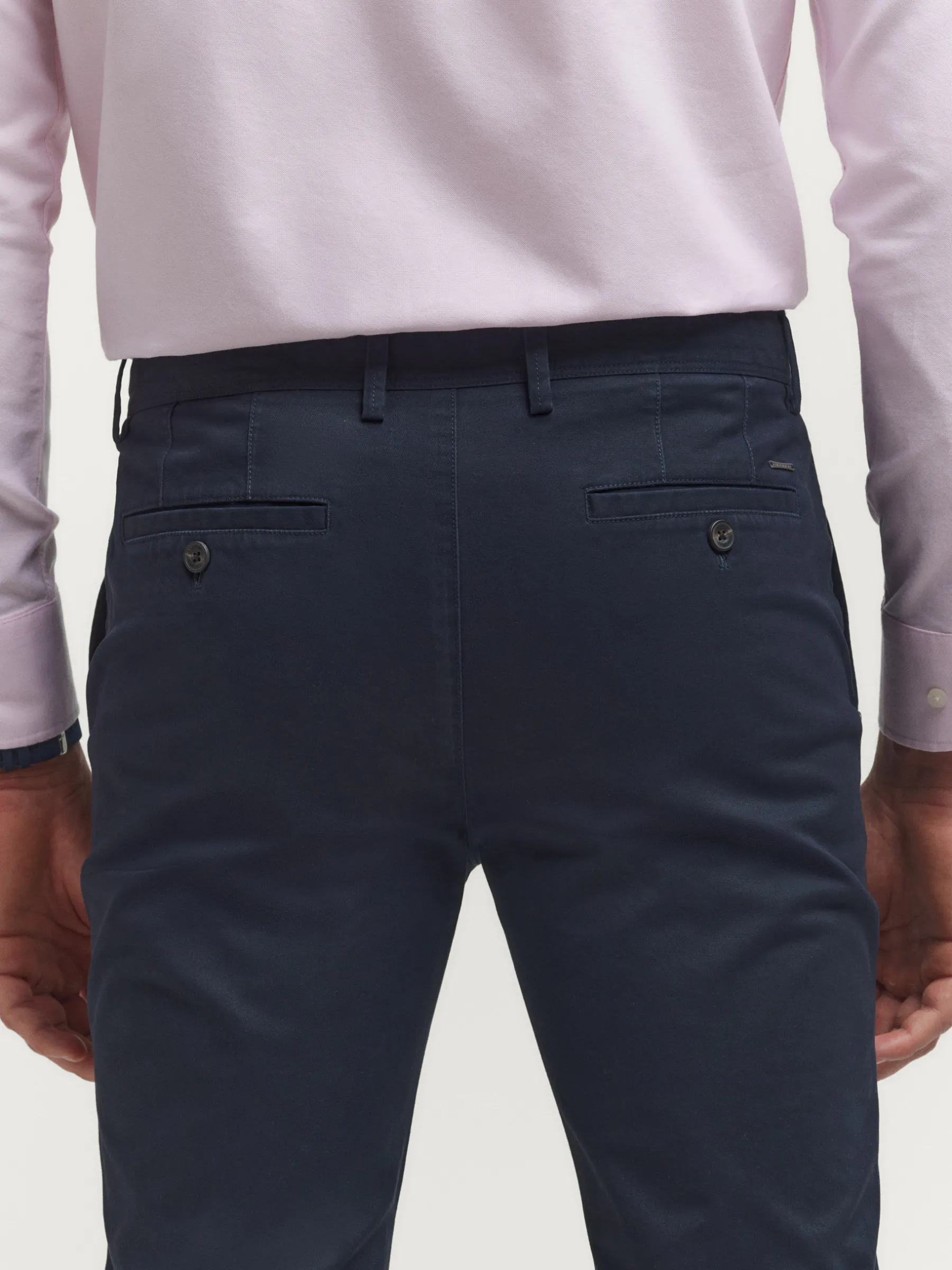 Chino<Alvaro Moreno PANTALON SLOT Azul Marino