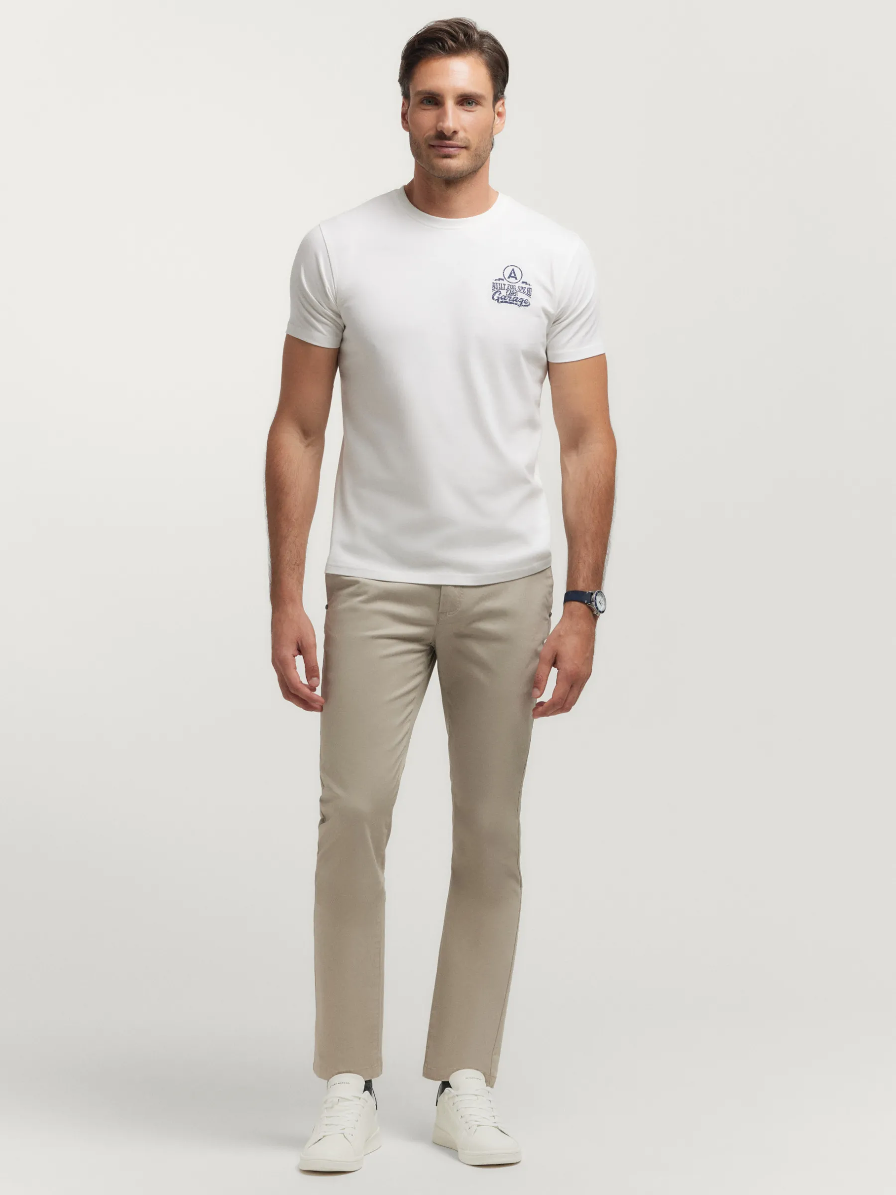 Chino<Alvaro Moreno PANTALON SLOT Beige