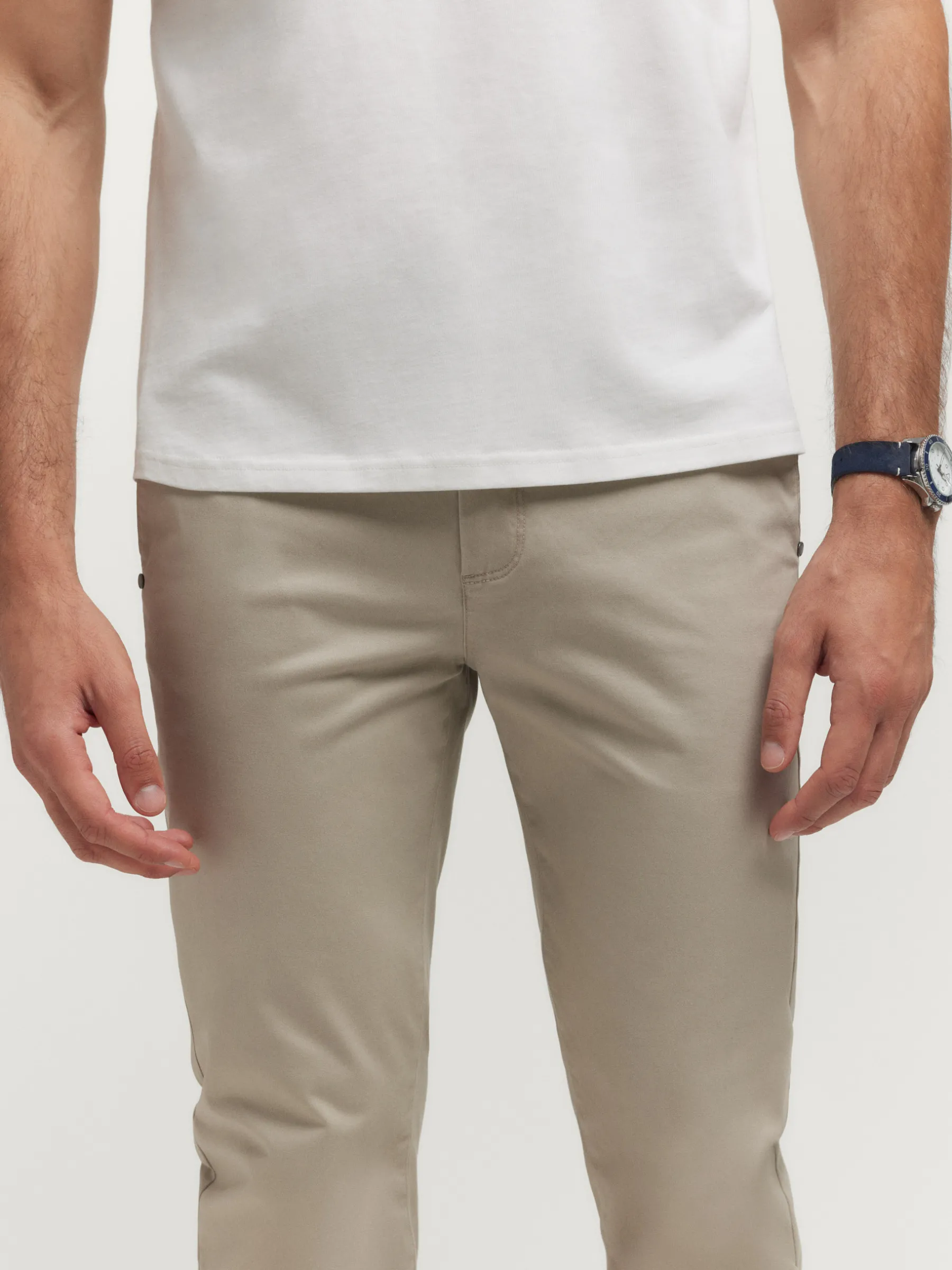Chino<Alvaro Moreno PANTALON SLOT Beige