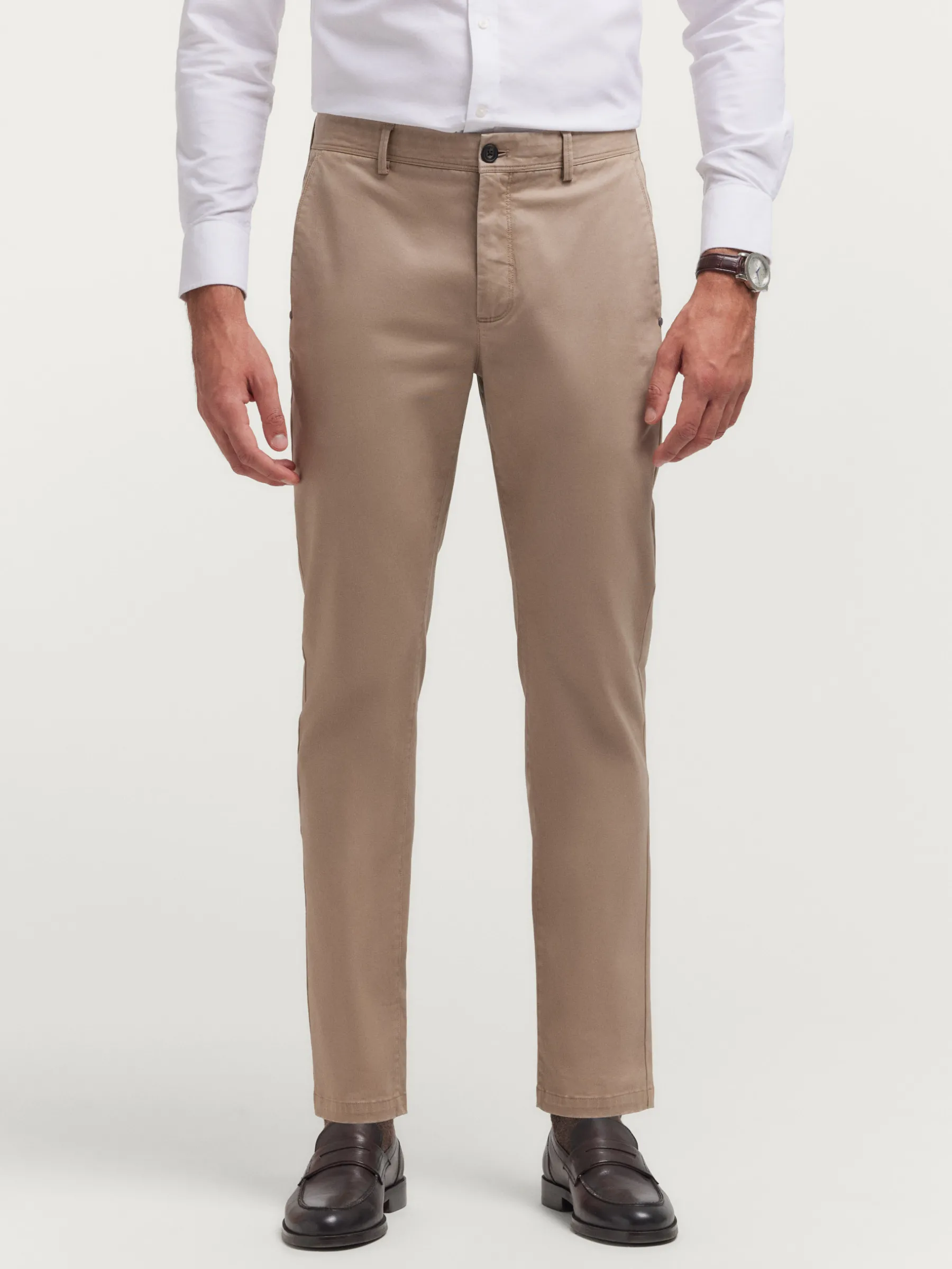 Chino<Alvaro Moreno PANTALON SLOT Camel
