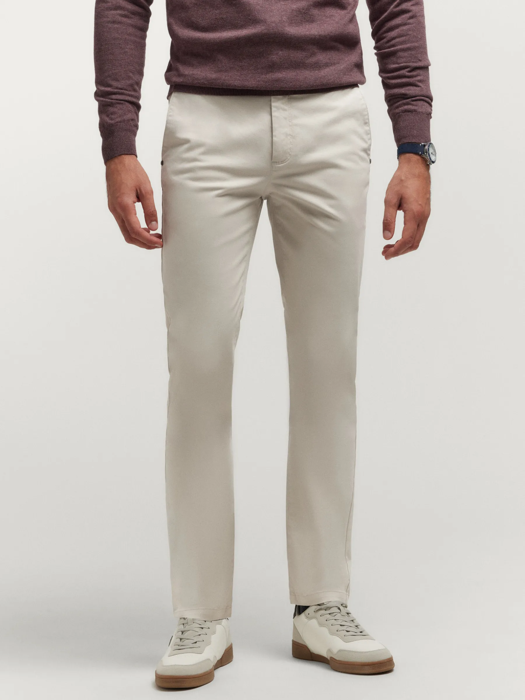 Chino<Alvaro Moreno PANTALON SLOT Crudo