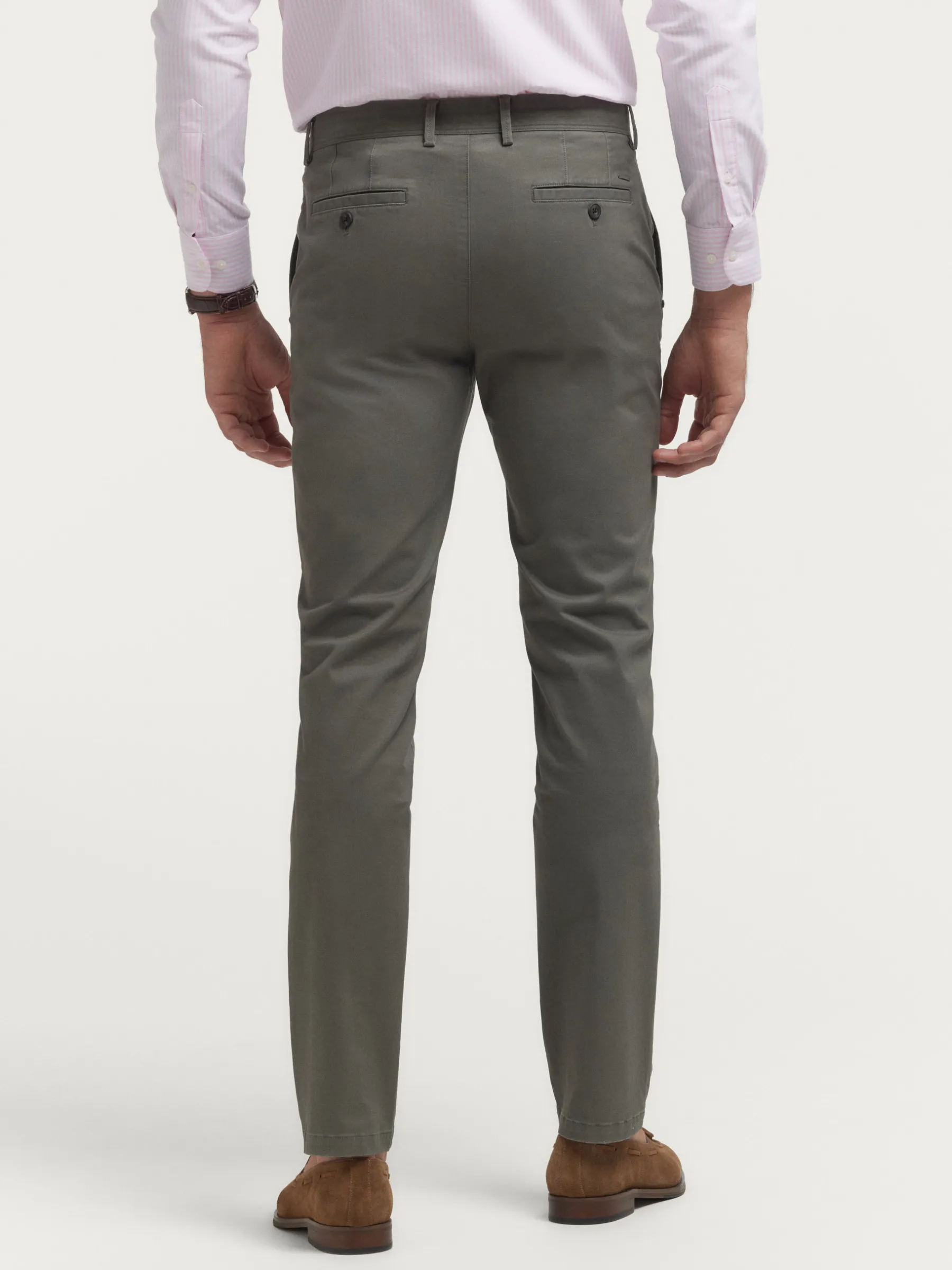 Chino<Alvaro Moreno PANTALON SLOT Verde